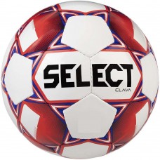 Мяч футбольный SELECT Clava (198) бело/красн, 5
