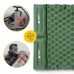 Коврик (каримат) надувной Mountain Goat 200 x 120 x 7 см двухместный со встроенным насосом Navy Green (P-5905973403573)