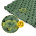 Коврик (каримат) надувной Mountain Goat 200 x 120 x 7 см двухместный со встроенным насосом Navy Green (P-5905973403573)