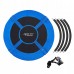 Качеля-гнездо круглая 4FIZJO XL 110 см Black/Blue (P-5907739316677)