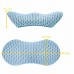 Ортопедична подушка 4FIZJO для спини 48 x 23 см Sky Blue (P-5907739318732)