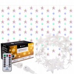 Гірлянда бахрома вулична (зовнішня) Springos 2 м 136 LED Pilot CL4008 Mix