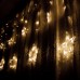 Гирлянда бахрома уличная (наружная) Springos 2 м 92 LED CL4010 Warm White
