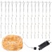 Гирлянда водопад (штора) Springos 2 x 2 м 400 LED CL0097 Warm White