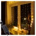 Гирлянда водопад (штора) Springos 2 x 2 м 400 LED CL0097 Warm White