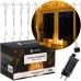 Гирлянда водопад (штора) Springos 2 x 2 м 400 LED CL0097 Warm White