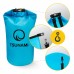 Гермомішок TSUNAMI Dry Pack 20 л водозахисний Sky Blue (P-5905973400022)