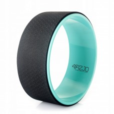 Колесо для йоги та фітнесу 4FIZJO Dharma Black/Turquoise (P-5907222931448)