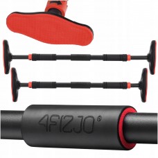 Турник раздвижной 4FIZJO ULTRA 66-100 см Black/Red (P-5905973400336)