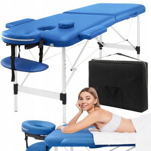 Массажный стол складной 4FIZJO Massage Table Alu W60 Blue (P-5907739318404) Массажный стол складной 4FIZJO Massage Table Alu W60 Blue (P-5907739318404)