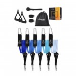 Набор трубчатых эспандеров Cornix 5 шт 4.5-13.6 кг XR-0254