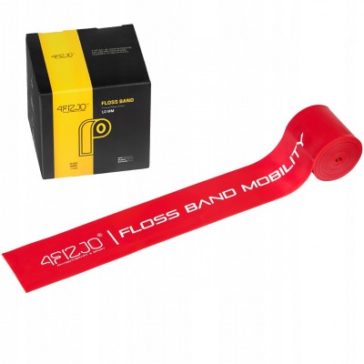 Стрічка компресійна для флоссингу 4FIZJO Floss Band 207 x 5 x 0.1 см Red (P-5907222931899)