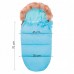 Детский конверт для коляски, санок 4 в 1 Springos SB0015 Sky Blue