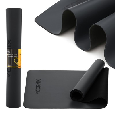 Коврик спортивный Cornix PU 183 x 68 x 0.4 см XR-0317 Black