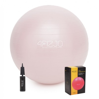 Мяч для фитнеса (фитбол) 4FIZJO 55 см Anti-Burst Pink (P-5907739316271)