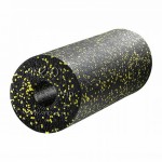 Массажный ролик 4FIZJO EPP PRO+ 45 x 14.5 см (валик, роллер) гладкий Black/Yellow (P-5907739310583)