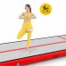 Мат надувний гімнастичний 4FIZJO Air Track Mat 600 x 100 x 15 см White/Red (P-5907739311801)