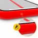 Мат надувний гімнастичний 4FIZJO Air Track Mat 600 x 100 x 15 см White/Red (P-5907739311801)