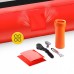 Мат надувний гімнастичний 4FIZJO Air Track Mat 600 x 100 x 15 см White/Red (P-5907739311801)