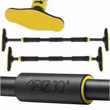 Турник раздвижной 4FIZJO ULTRA 66-100 см Black/Yellow (P-5905973400343)