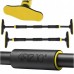 Турник раздвижной 4FIZJO ULTRA 66-100 см Black/Yellow (P-5905973400343)