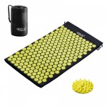 Килимок акупунктурний 4FIZJO Classic Mat Аплікатор Кузнєцова 4FJ0231 Black/Yellow
