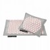Килимок акупунктурний з подушкою 4FIZJO Eco Mat Аплікатор Кузнєцова Grey/Pink (P-5907739312174)
