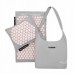 Килимок акупунктурний з подушкою 4FIZJO Eco Mat Аплікатор Кузнєцова Grey/Pink (P-5907739312174)