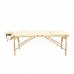 Масажний стіл складаний 4FIZJO Massage Table+ Wood W60 Beige (P-5907739318367)