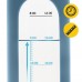 Бутылка для воды спортивная 4FIZJO 1000 мл стеклянная Blue (P-5905973403894)