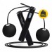 Скакалка з лічильником 4FIZJO 2 в 1 провідна/бездротова Black (P-5905973402200)