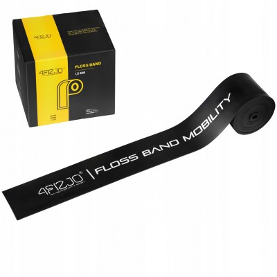 Стрічка компресійна для флоссингу 4FIZJO Floss Band 207 x 5 x 0.15 см Black (P-5907222931882)