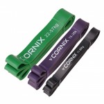 Еспандер-петля Cornix Power Band 11-57 кг (гума для фітнесу та спорту) набір 3 шт XR-0089