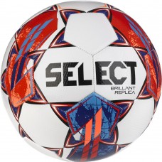 Мяч футбольный SELECT Brillant Replica v23 (257) бело/красный, 3