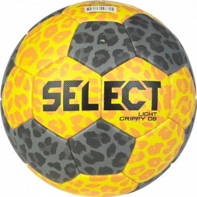 Мяч гандбольный SELECT Light Grippy v24 (559) жёлто/серый, 1
