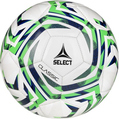Мяч футбольный (детский) SELECT Classic v25 (004) бело/зелёный, 5