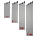 Набор тренировочных лент SELECT Recoveryband 1-4 (990) серый