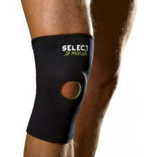 Наколенник с отверстием SELECT 6201 Open patella knee support (010) чёрный
