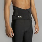 Пояс SELECT 6411 Back Support with splints (010) чорний (S, M, L, XL, XXL)