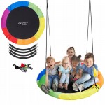 Гойдалка кругла 4FIZJO XXL 120 см Mix (P-5907739316660)