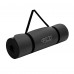 Килимок (мат) спортивний 4FIZJO NBR 180 x 60 x 1 см для йоги та фітнесу Black (P-5907222931462)