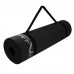 Килимок (мат) спортивний SportVida NBR 180 x 60 x 1 см для йоги та фітнесу SV-HK0166 Black