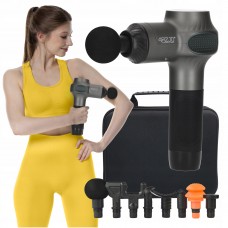Перкусійний ручний масажер 4FIZJO Massage Gun Active 30 Вт масажний пістолет (P-5907739319937)