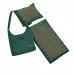 Килимок акупунктурний з подушкою 4FIZJO Eco Mat Аплікатор Кузнєцова Navy Green/Gold (P-5907739312891)