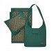 Килимок акупунктурний з подушкою 4FIZJO Eco Mat Аплікатор Кузнєцова Navy Green/Gold (P-5907739312891)