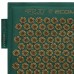 Килимок акупунктурний з подушкою 4FIZJO Eco Mat Аплікатор Кузнєцова Navy Green/Gold (P-5907739312891)