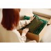 Килимок акупунктурний з подушкою 4FIZJO Eco Mat Аплікатор Кузнєцова Navy Green/Gold (P-5907739312891)