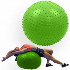 Мяч для фитнеса (фитбол) массажный SportVida 55 см Anti-Burst SV-HK0291 Green
