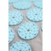 Килимок акупунктурний з валиком SportVida Аплікатор Кузнєцова 130 x 50 см SV-HK0410 Grey/Sky Blue
