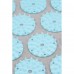 Килимок акупунктурний з валиком SportVida Аплікатор Кузнєцова 130 x 50 см SV-HK0410 Grey/Sky Blue